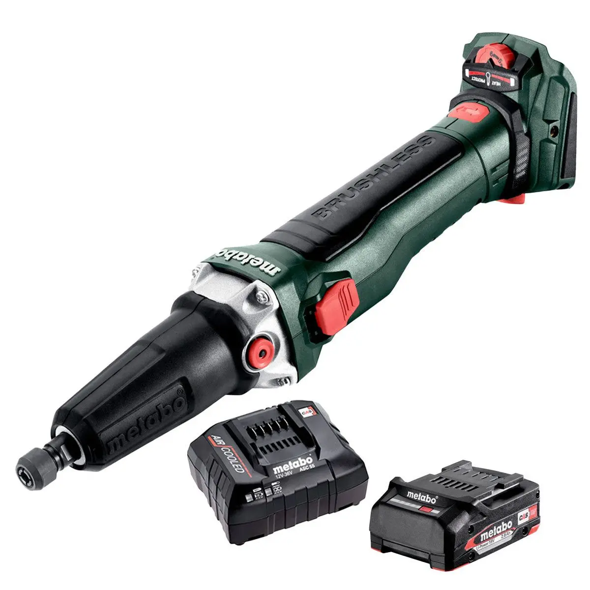 Metabo Gvb 18 Ltx Bl 11-28 18V Brushless Die Grinder With 1 X 2.0Ah Battery & Charger 1
