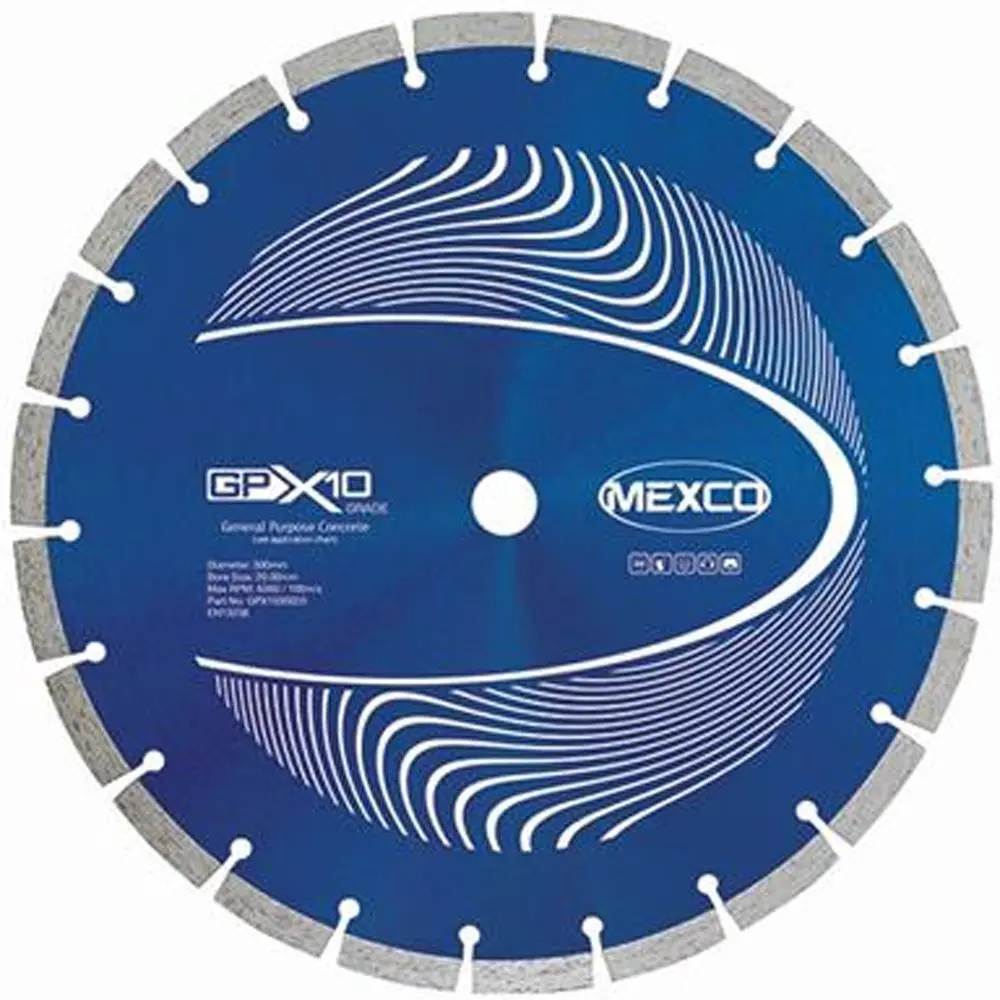 Mexco 300Mm Concrete Professional Grade Diamond Blade Cutting Disc Gpx1030020 1