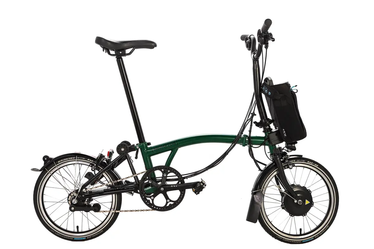 Brompton C-Line Explore Electric Folding Bike 2022 1