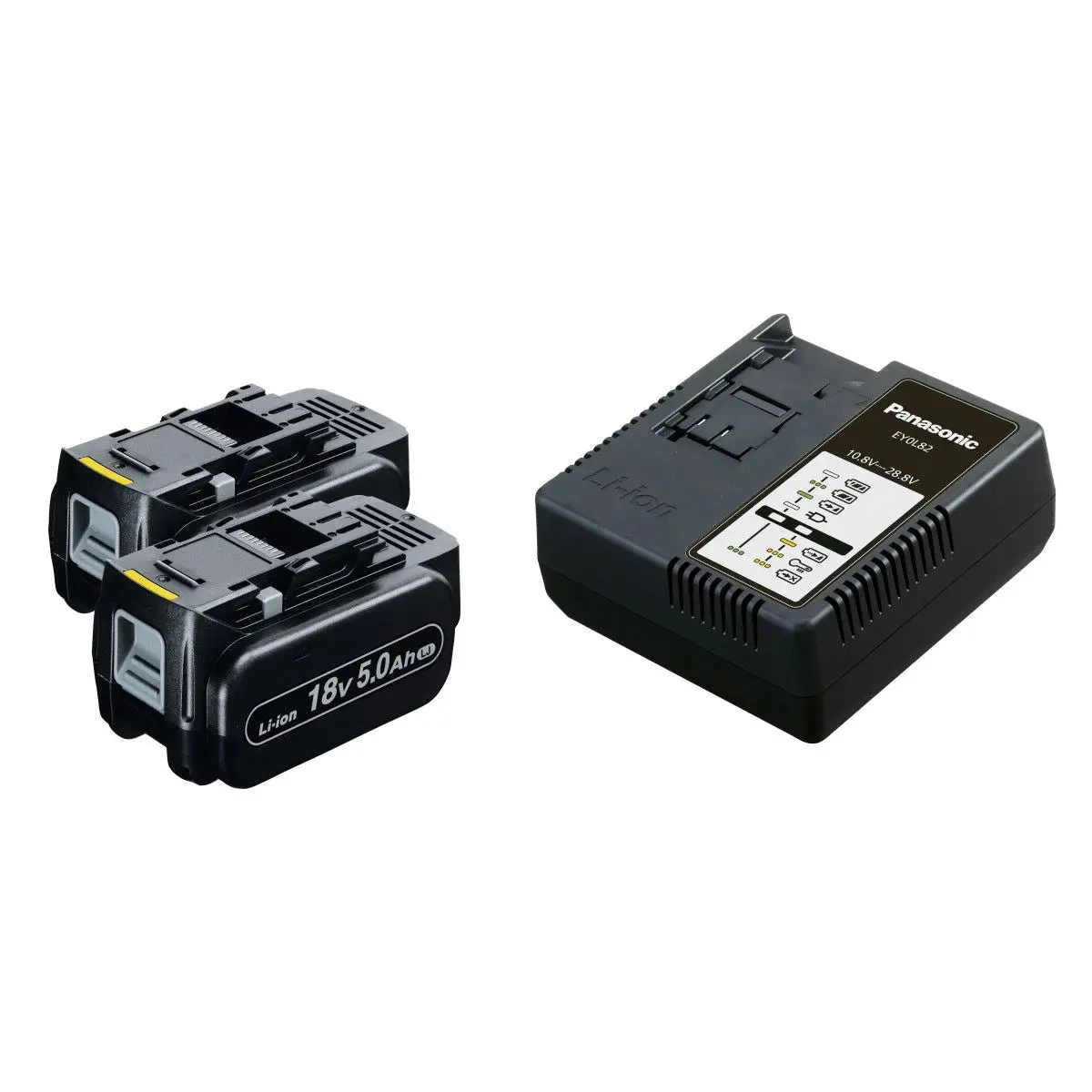 Panasonic Pan79a3lj Ey79a3lj2g31 18V Smart Brushless Combi Drill Driver 2 X 5.0Ah Li-Ion Batteries & Charger With Case 2