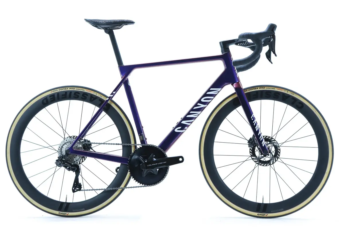 Canyon Ultimate Cfr Shimano Dura Ace Di2 Road Disc Bike 2024, Size Large 1