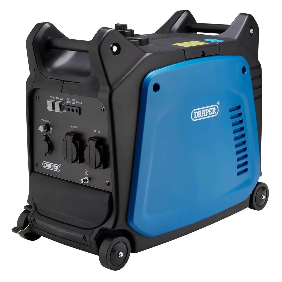 Draper Tools Dgi2600di Petrol Inverter Generator 230V/2300W 95197 1