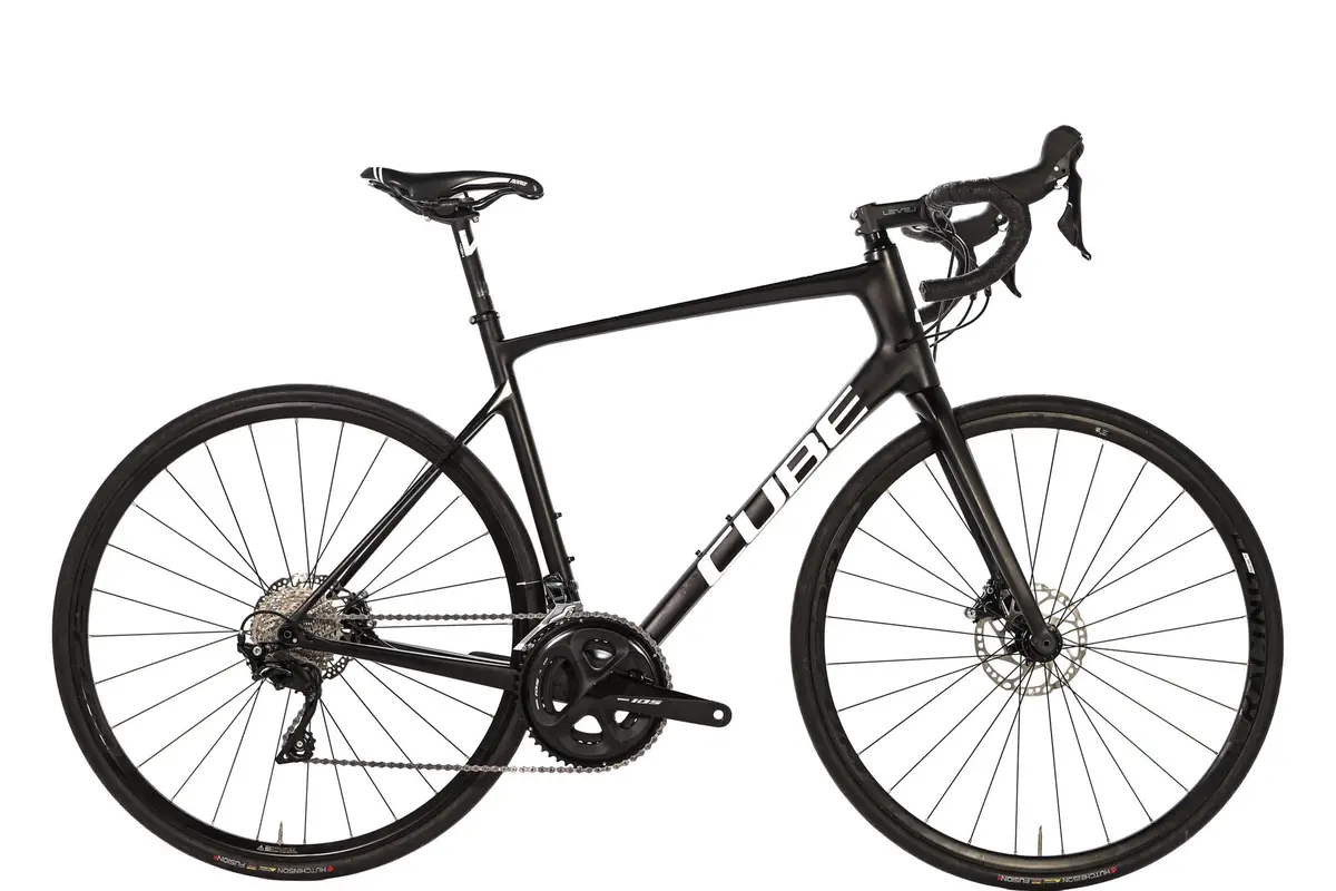 Cube Attain Sl Carbon Shimano 105 Disc Road Bike 2021, Size 58Cm 1
