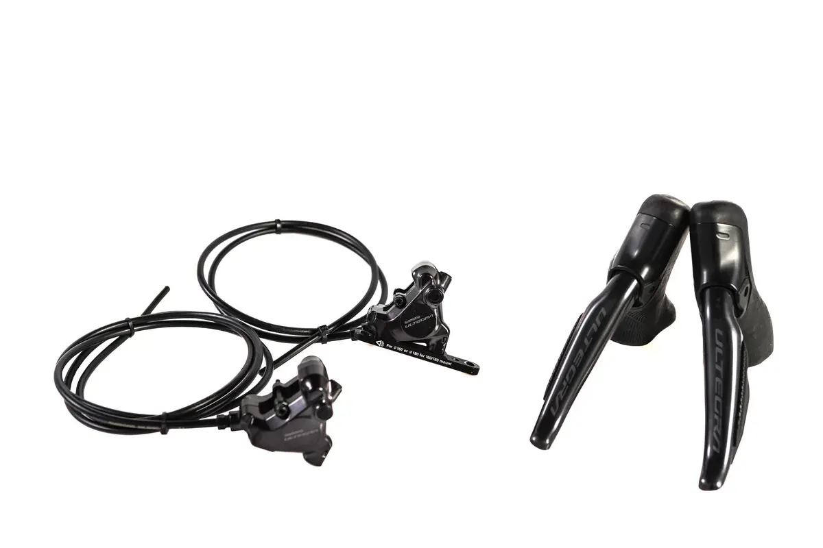 Shimano Ultegra Di2 R8100 Shifters And Brake Calipers 1