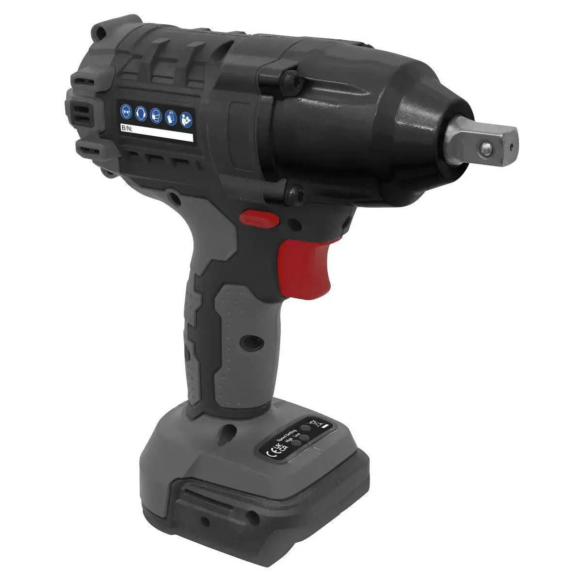 Sealey Cp20vpiw 20V Brushless Impact Wrench 1/2"Sq Drive Body Only 2