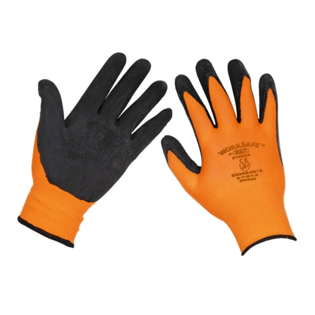 Sealey 9140Xl/B120 Foam Latex Grippa Gloves (X-Large) Pack Of 120 Pairs 1
