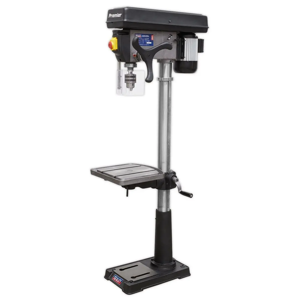 Sealey Pdm240f Pillar Drill Floor 6-Speed 1635Mm Height 230V 1