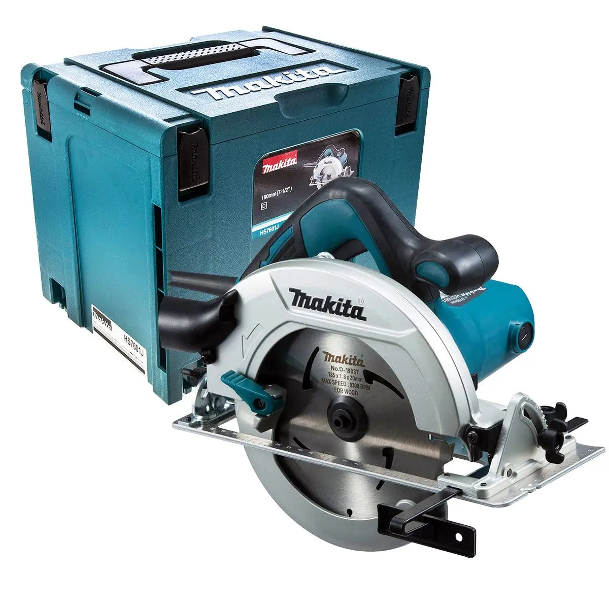 Makita Hs7601j/1 190Mm Circular Saw With Type 4 Case 110V 1