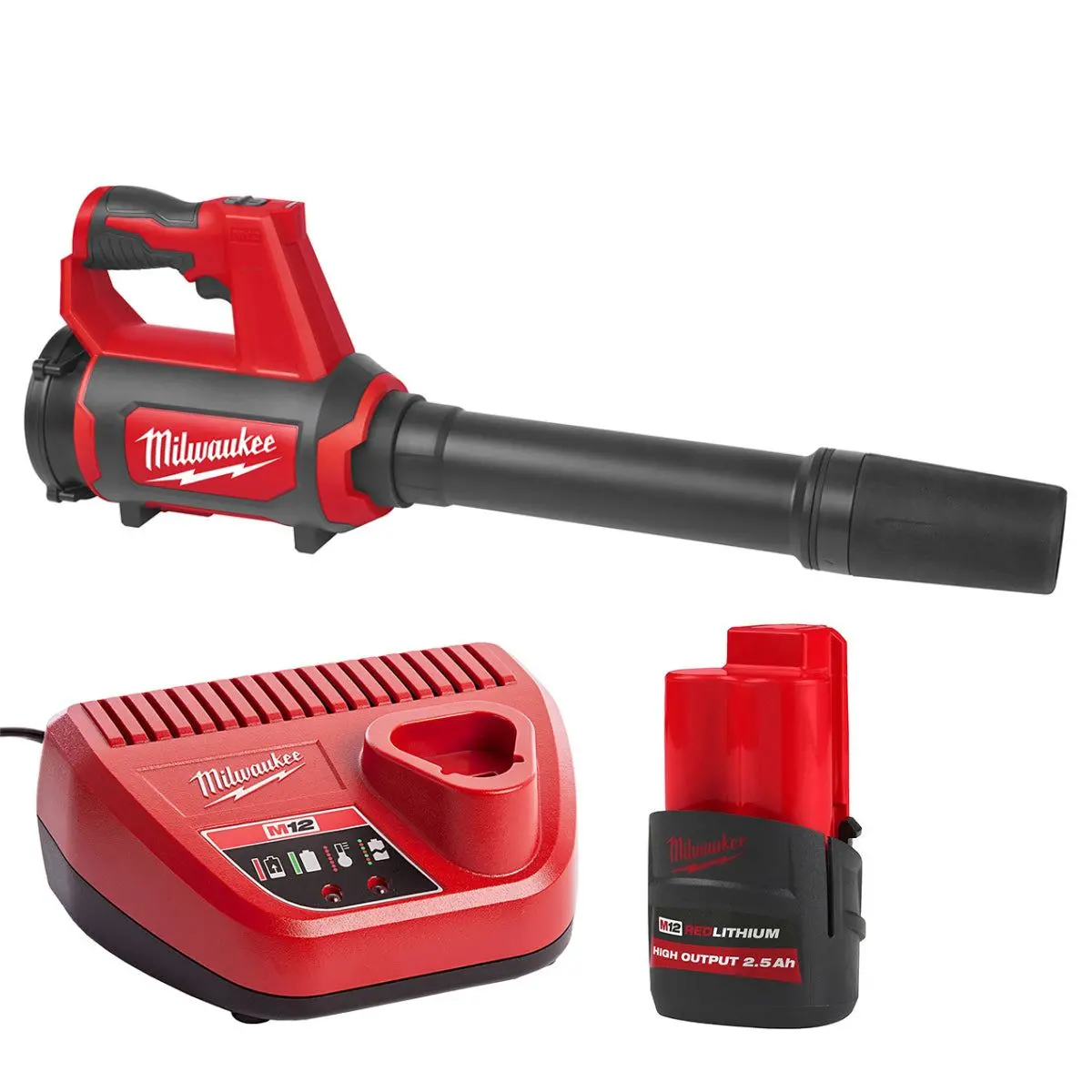 Milwaukee M12bbl-0 12V Blower With 2.5Ah Battery & Charger 1