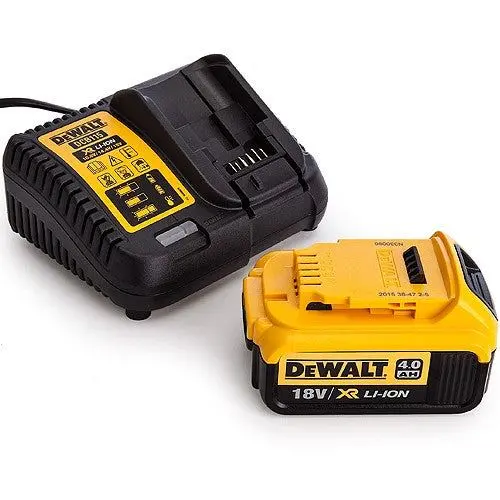 Dewalt Dcb182 18V 4.0Ah Battery & 10.8V-18V Multi Voltage Charger 1