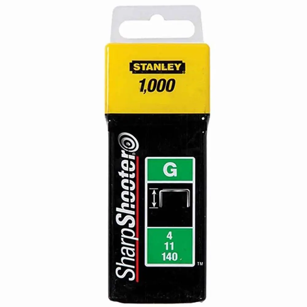 Stanley 1-Tra705 Tra7 Heavy-Duty Staple 8Mm Pack 1000 Sta1tra705t 1