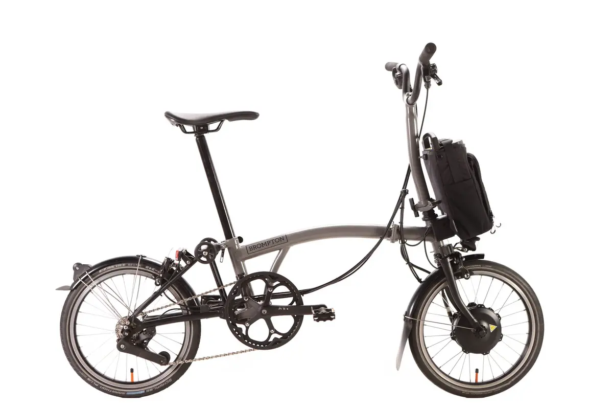 Brompton P Line Electric Folding Bike 2023 1