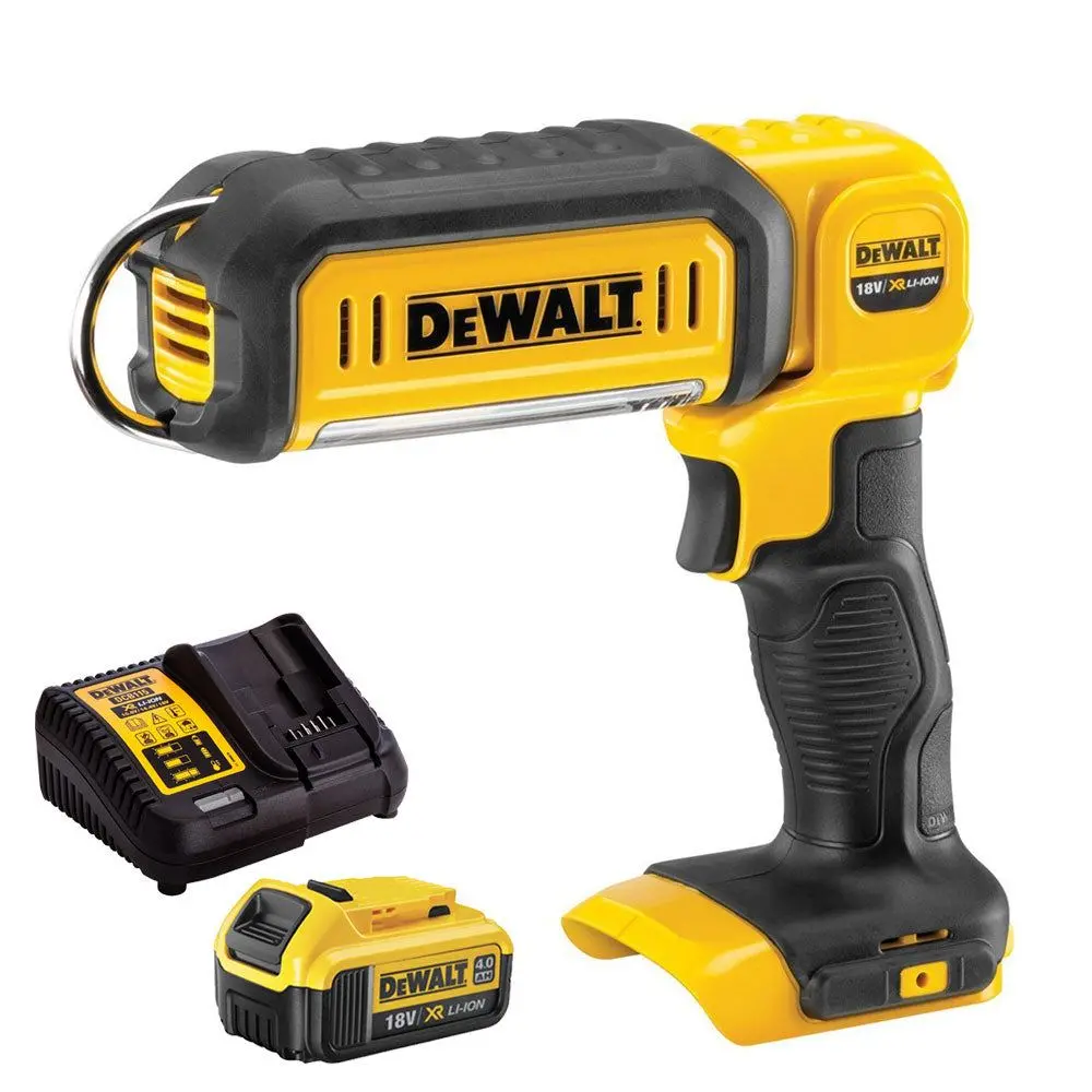Dewalt Dcl050n 18V Handheld Led Work Light Torch With 1 X 4.0Ah Battery Charger 1