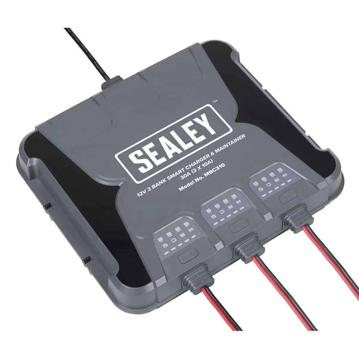 Sealey Mbc310 12V 3 Bank Smart Charger & Maintainer 30A/230V 1