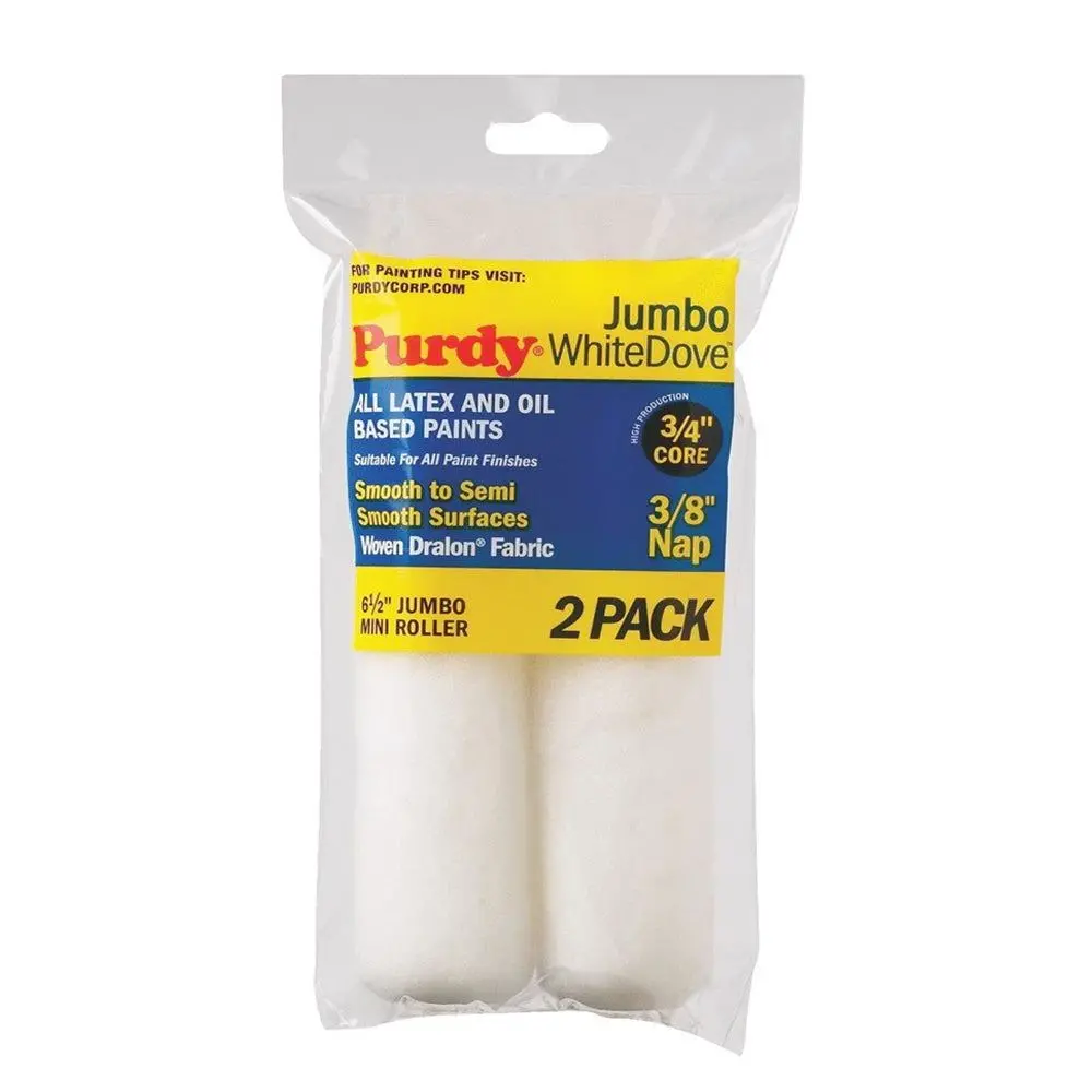 Purdy 140626012 Purdy 6.5'' 3/8 White Dove Sleeve Pack Of 2 1