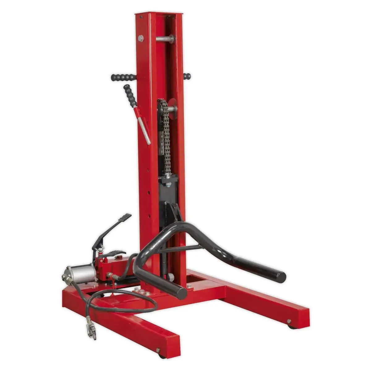 Sealey Avr1500fp 1.5 Tonne Air/Hydraulic Vehicle Lift With Foot Pedal 1