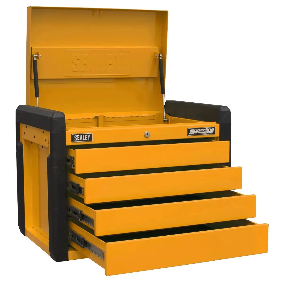 Sealey Appd4o 4-Drawer Push-To-Open Topchest Orange 1