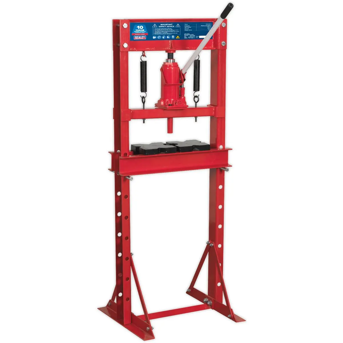 Sealey Yk10ecf 10Tonne Hydraulic Press Economy Floor Type 1