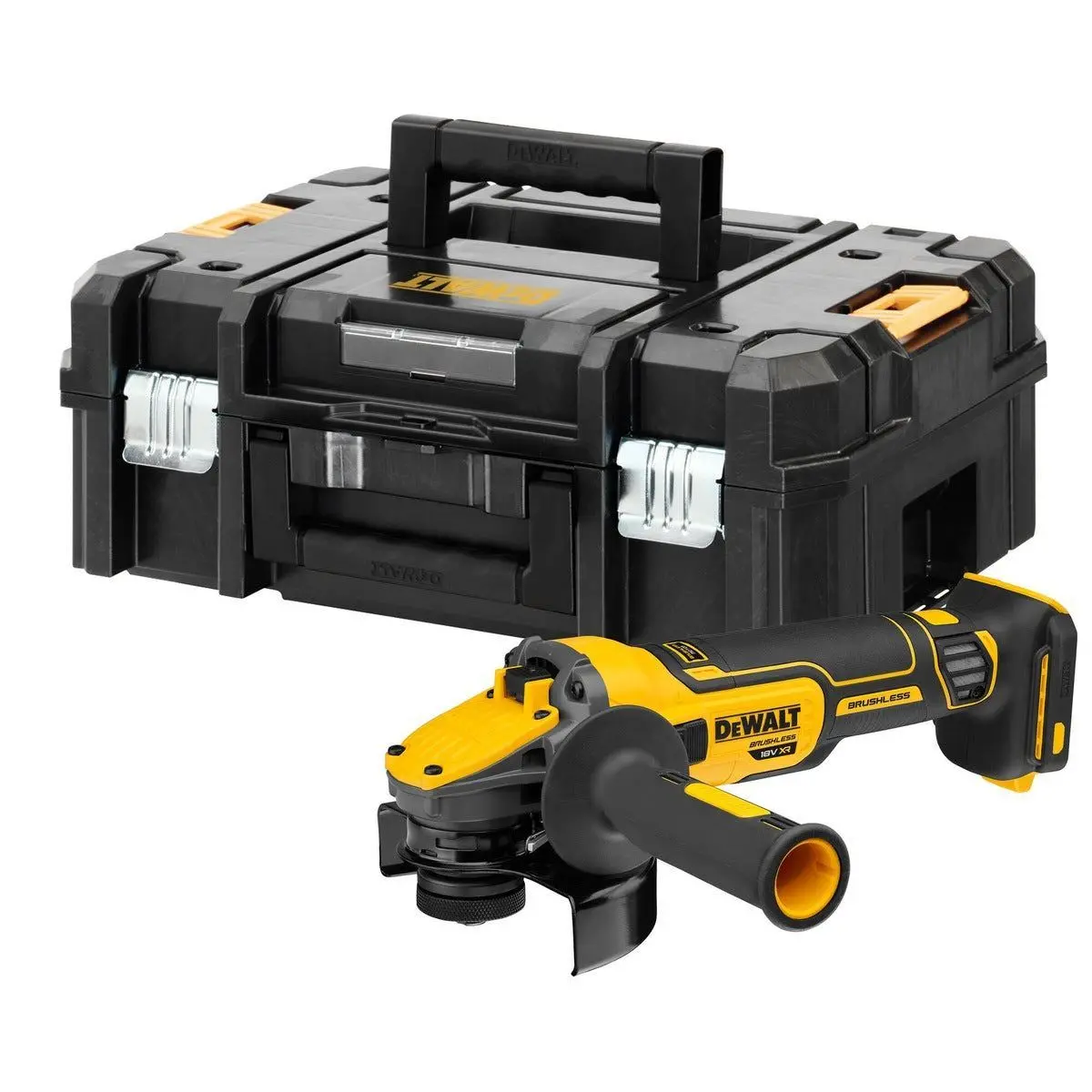 Dewalt Dcg409nt 18V Xr Flexvolt Brushless 125Mm Angle Grinder Body Only With Case 1