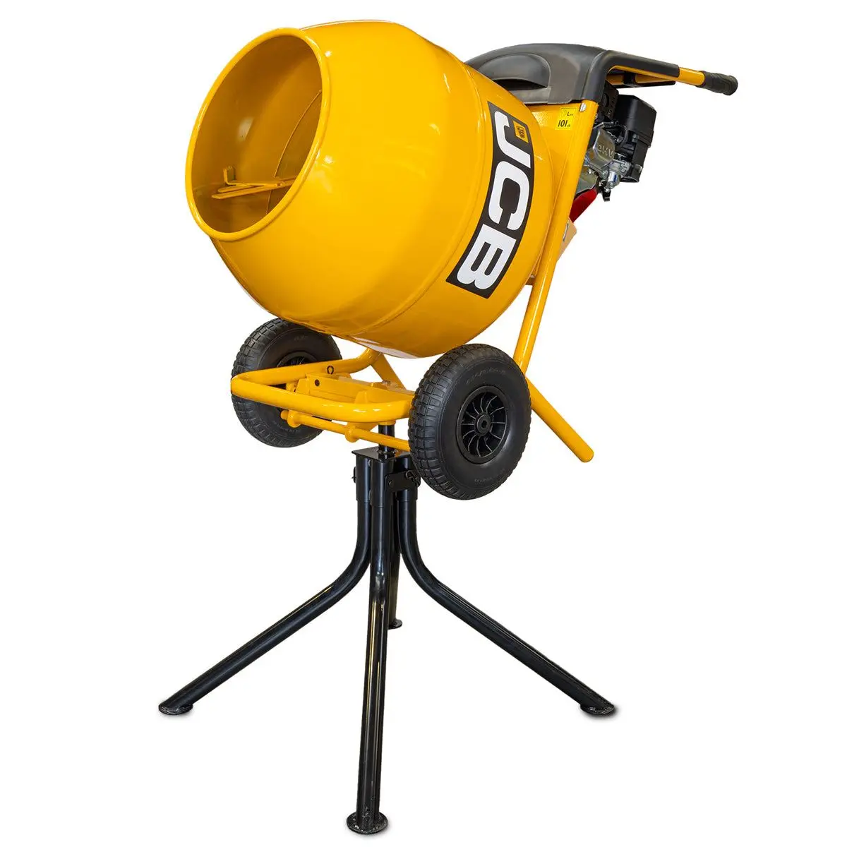 Jcb Cmh150p Cement Mixer Honda Gx160 Petrol Engine 134L Seam Welded Drum 100L Working Capacity 1