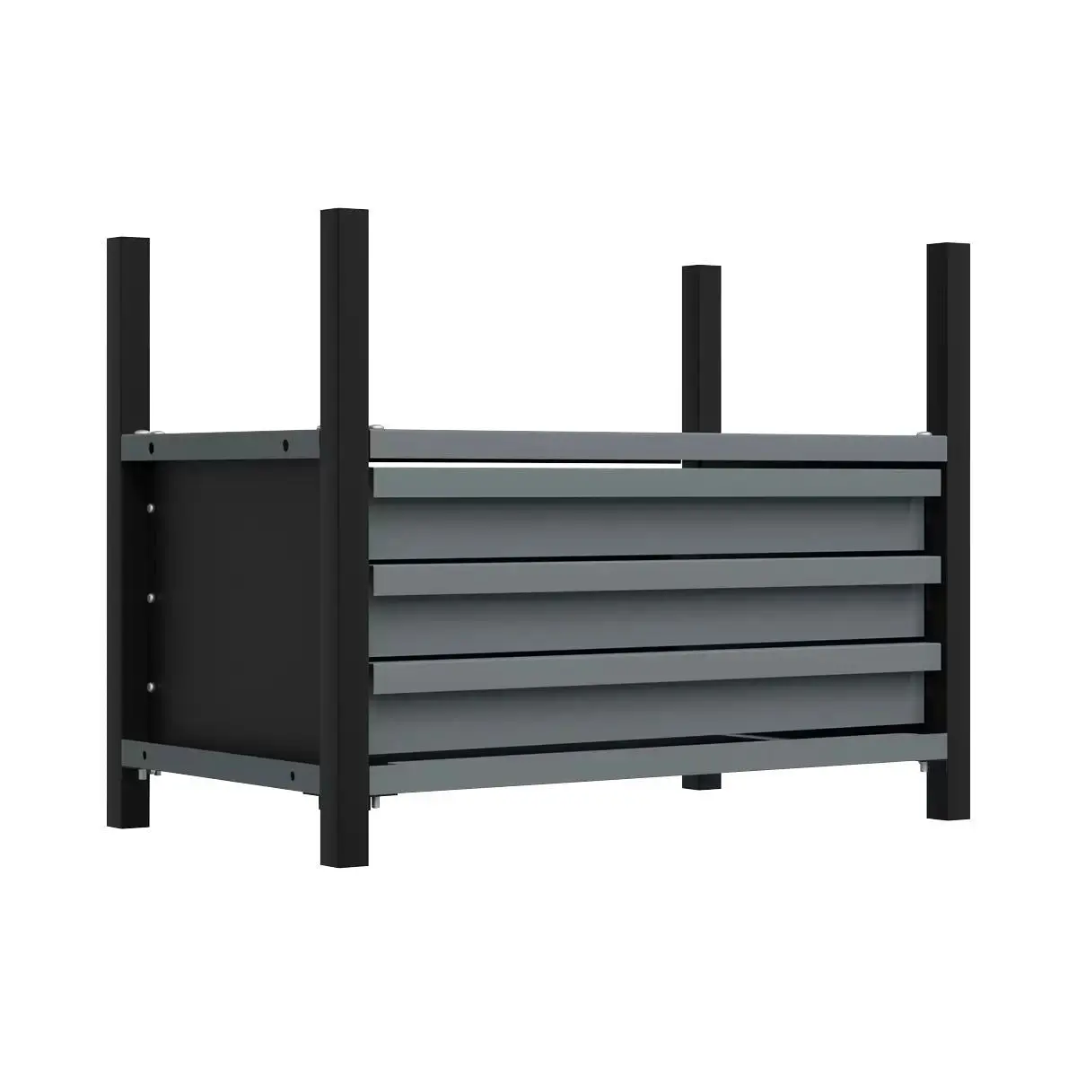 Sealey Apmrm2 Modular Racking Mid Unit With 3 Drawers And 1 Shelf 580Mm Versatile Storage For Tools 1