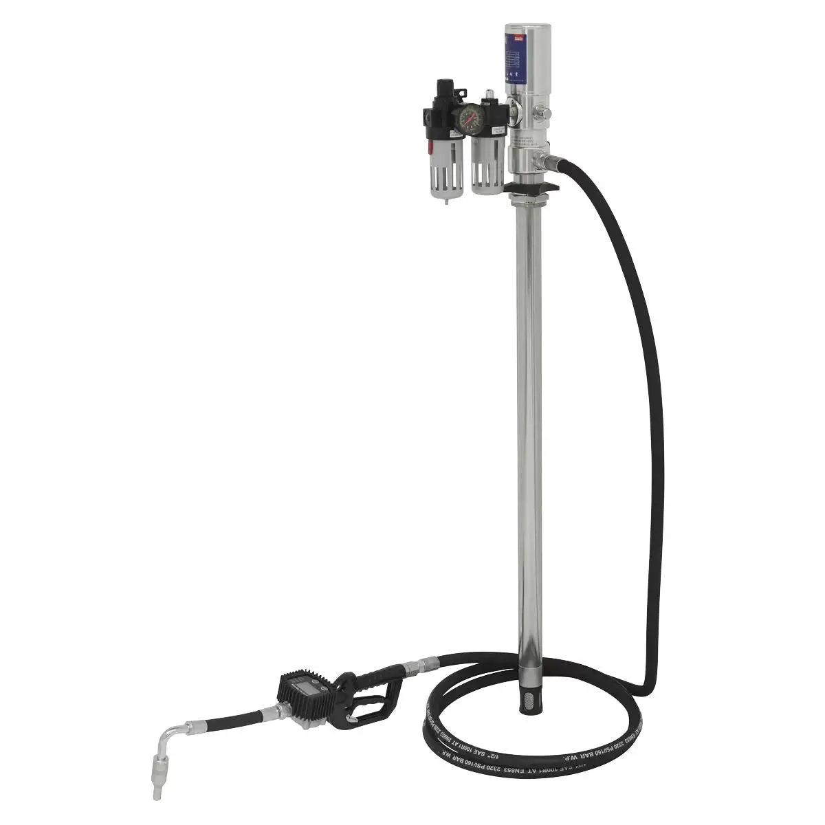 Sealey Ak4560d Oil Dispensing Pump Station Air Operated 1