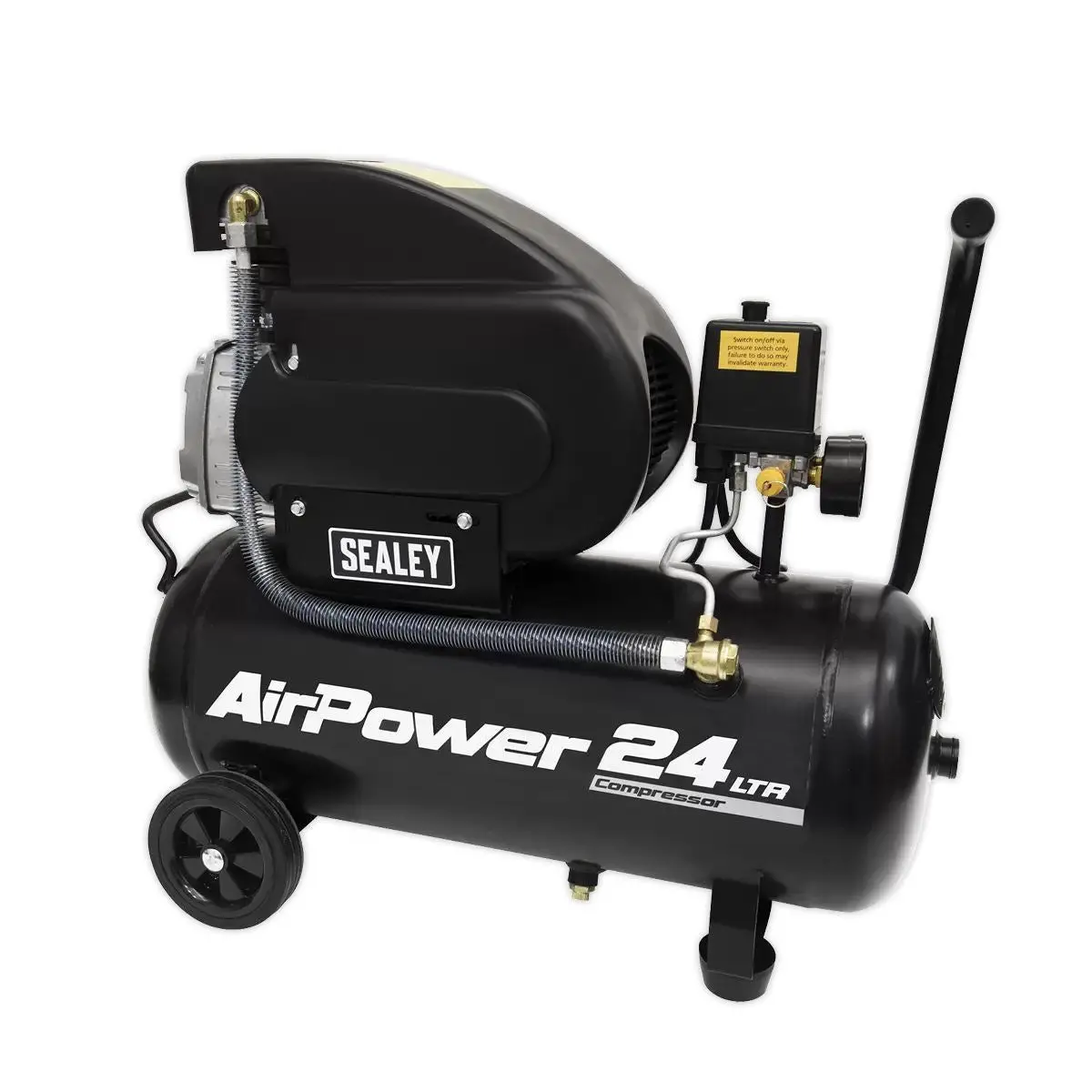 Sealey Sac2420a 24L Direct Drive Air Compressor 230V/13A 1