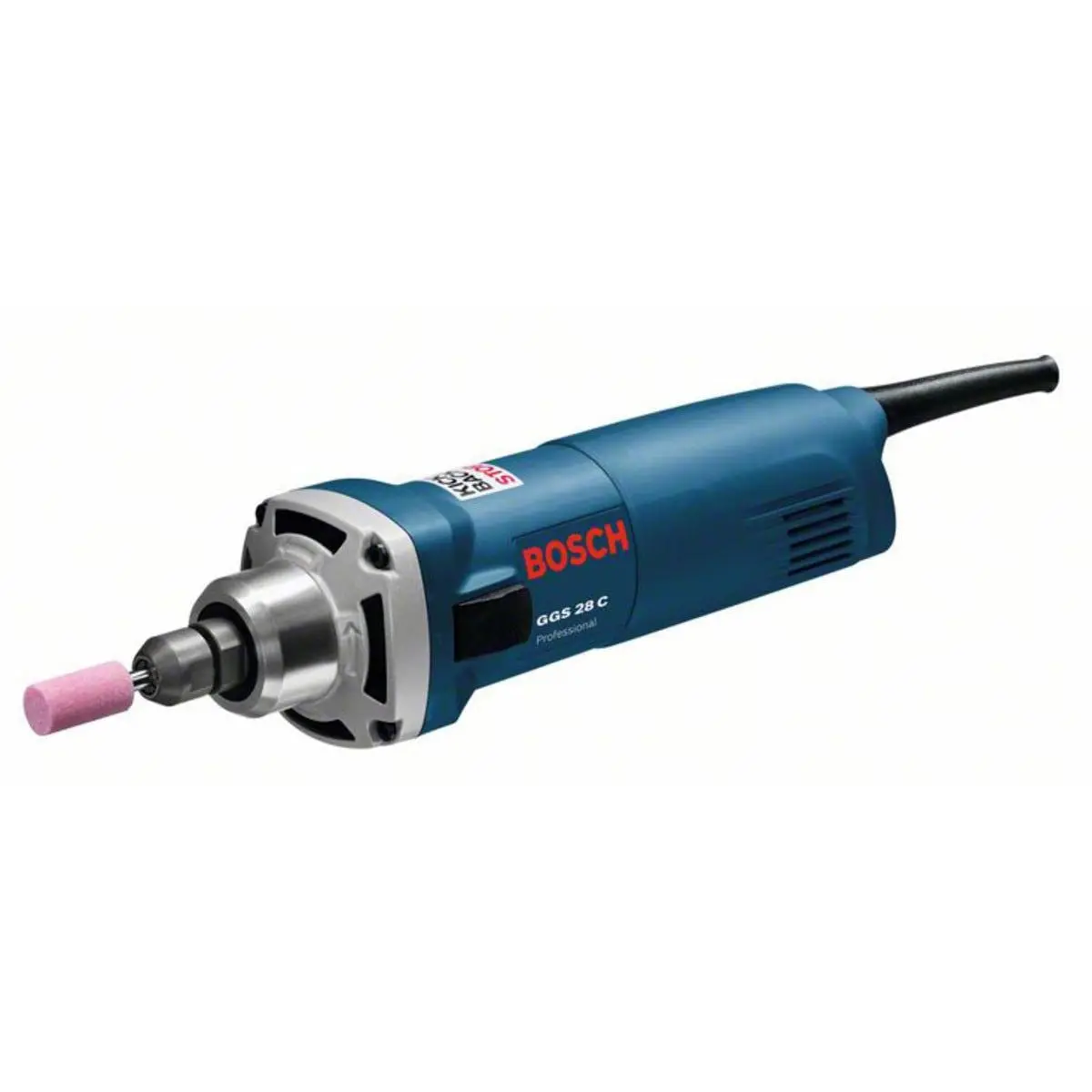 Bosch Ggs 28 C Professional Straight Grinder For Precision Grinding 240V/650W 0601220070 1