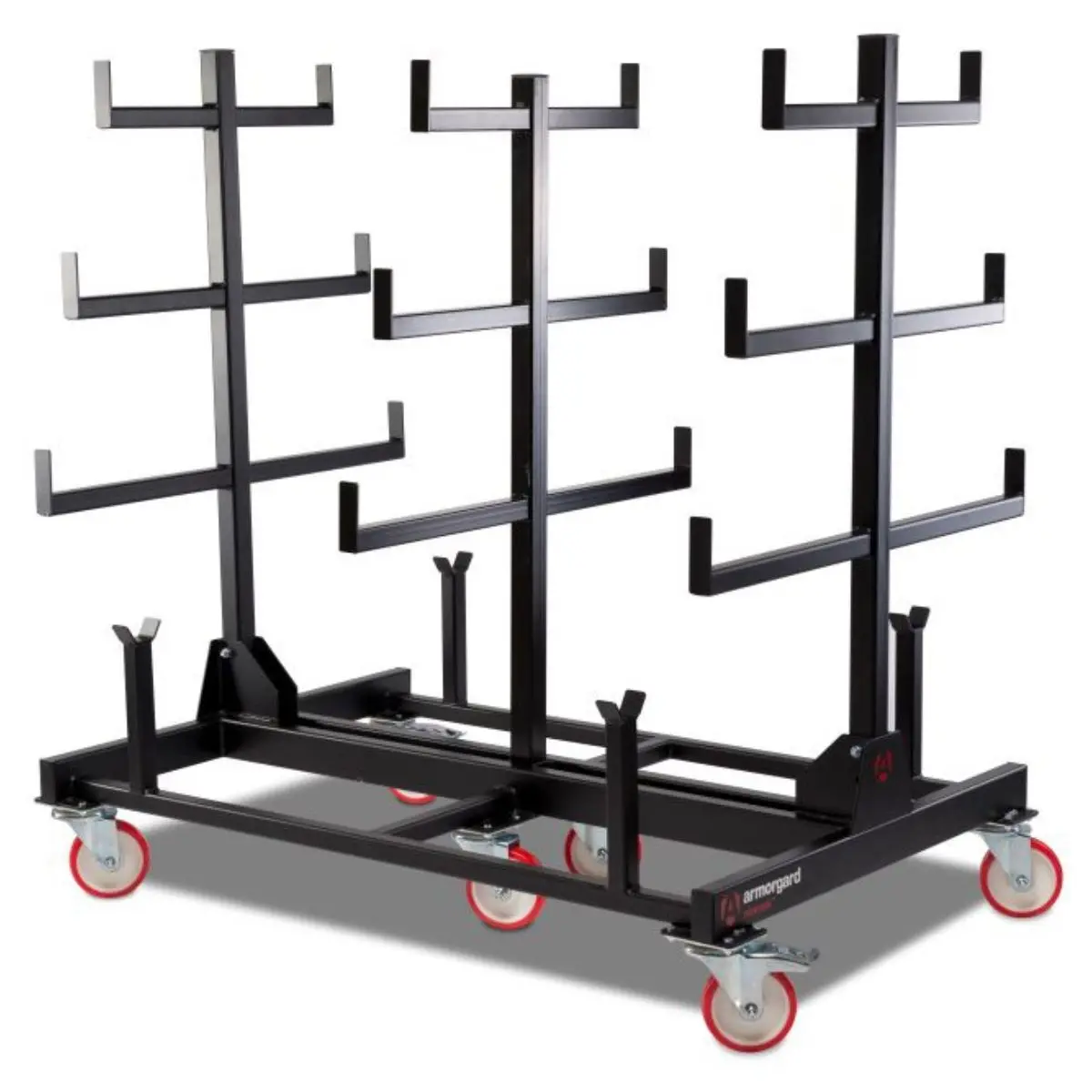 Armorgard Pr2 Mobile Piperack Wheeled Storage With 2 Tonne Capacity For Pipes 1560Mm X 1010Mm X 1570Mm 1