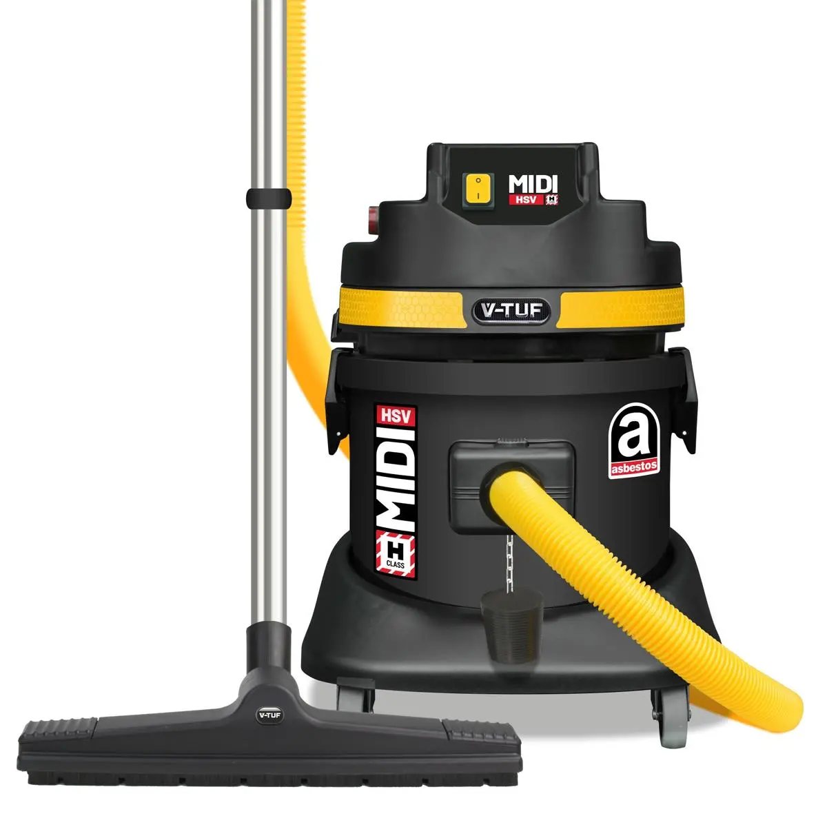 V-Tuf Midihsv110 Midi Hsv 21L H-Class Industrial Dust Extraction Vacuum Cleaner 110V 1
