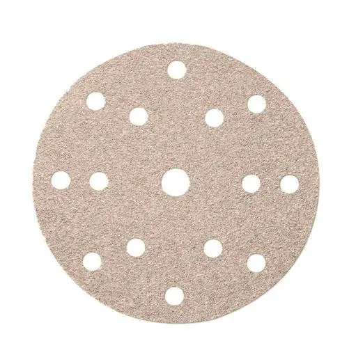 Mirka 2261105040N Basecut 150Mm Hook & Loop 15 Holes Sanding Discs 40 Grit Pack Of 50 1