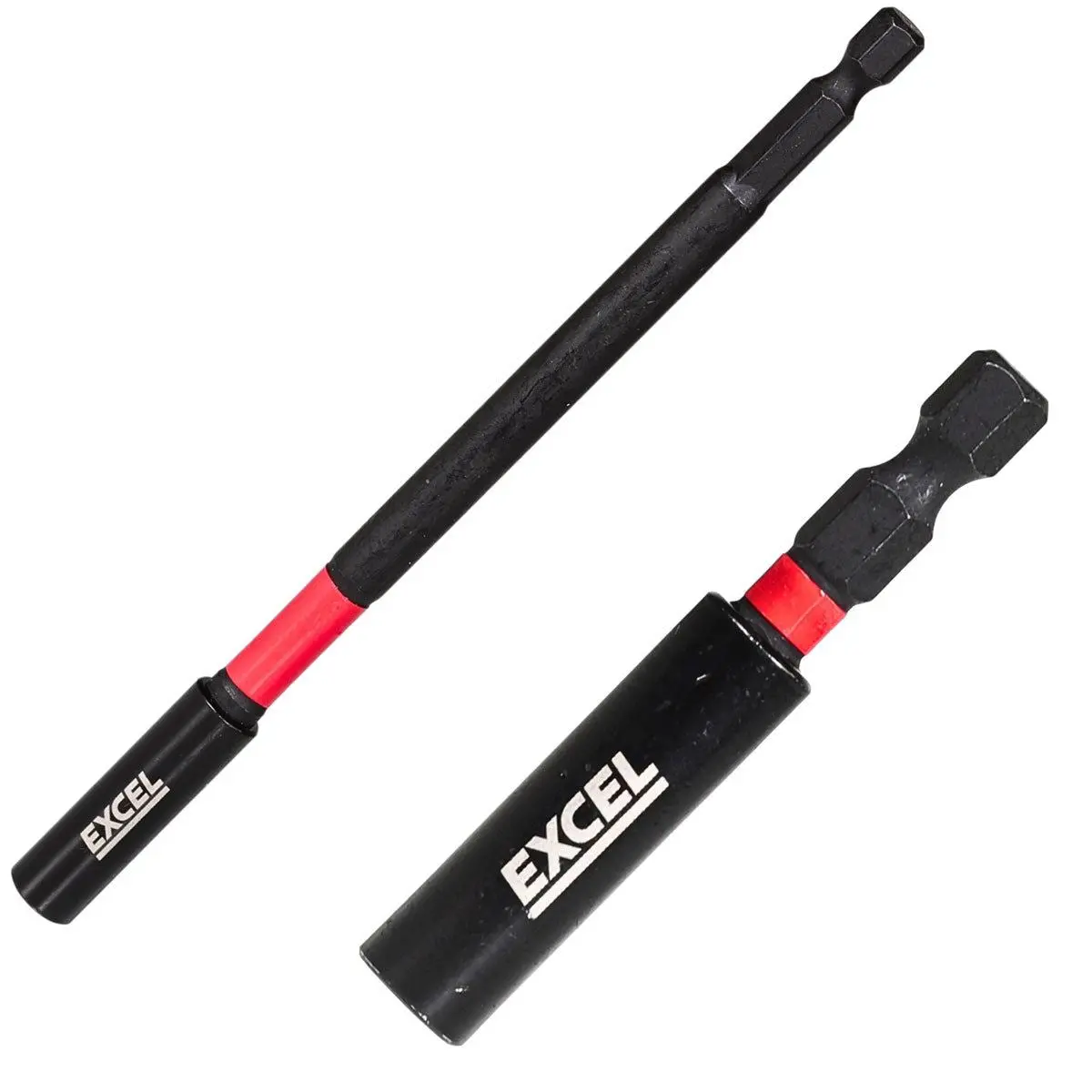 Excel 60Mm & 150Mm Magnetic Impact Bit Holder With Blister Card 1
