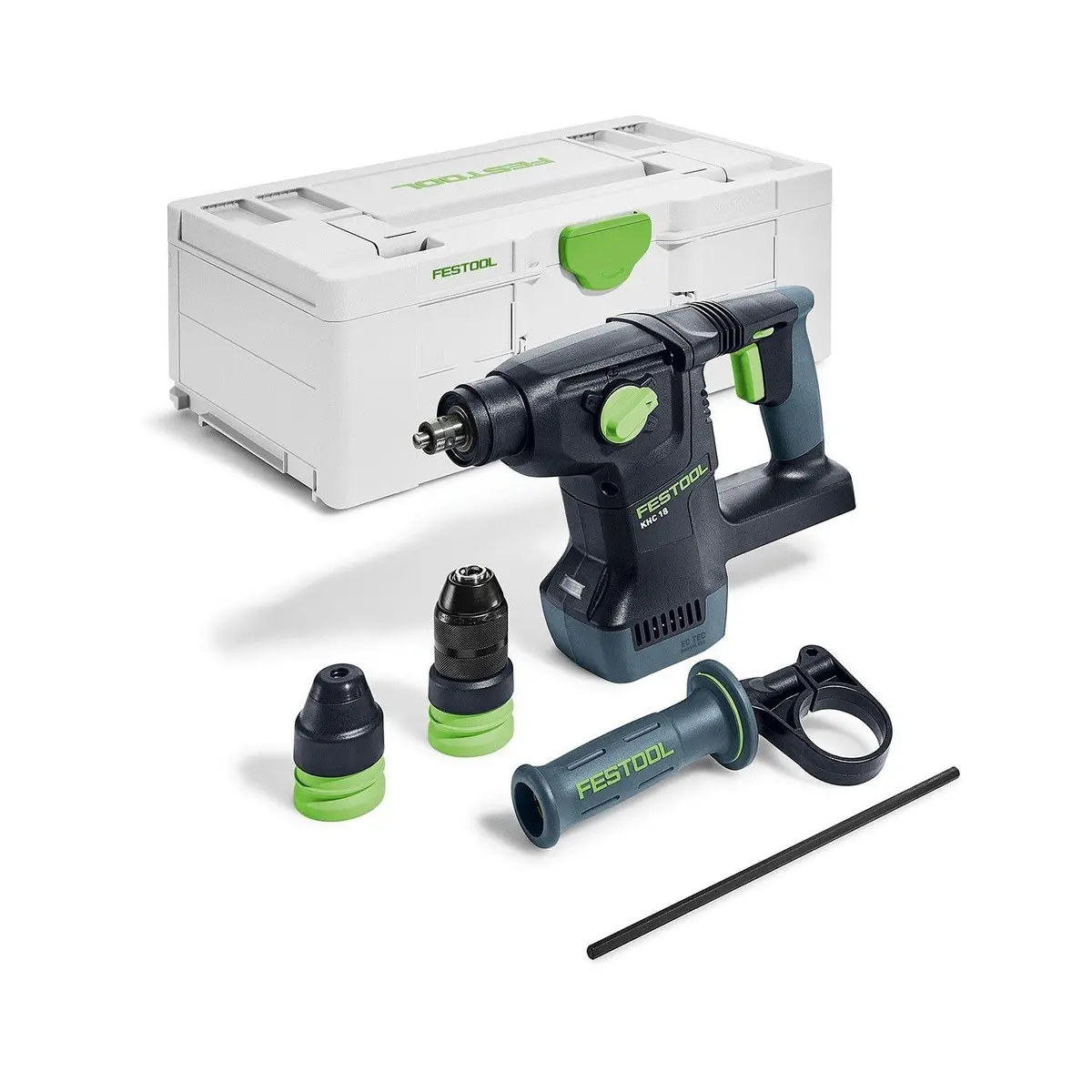 Festool Khc 18 Eb-Basic 18V Brushless Rotary Hammer Drill In Systainer - 577447 1