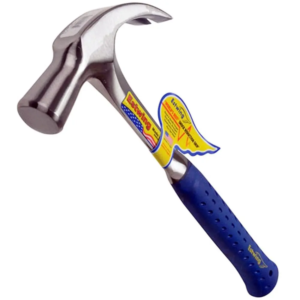 Estwing 24Oz Curved Vinyl Grip Claw Hammer Este328c Item Condition Used Like New 1