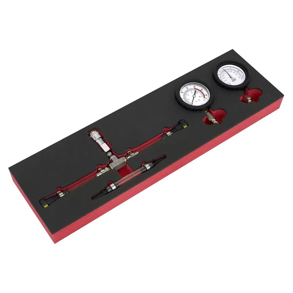 Sealey Vs550 Fuel Pressure Gauge Set 1