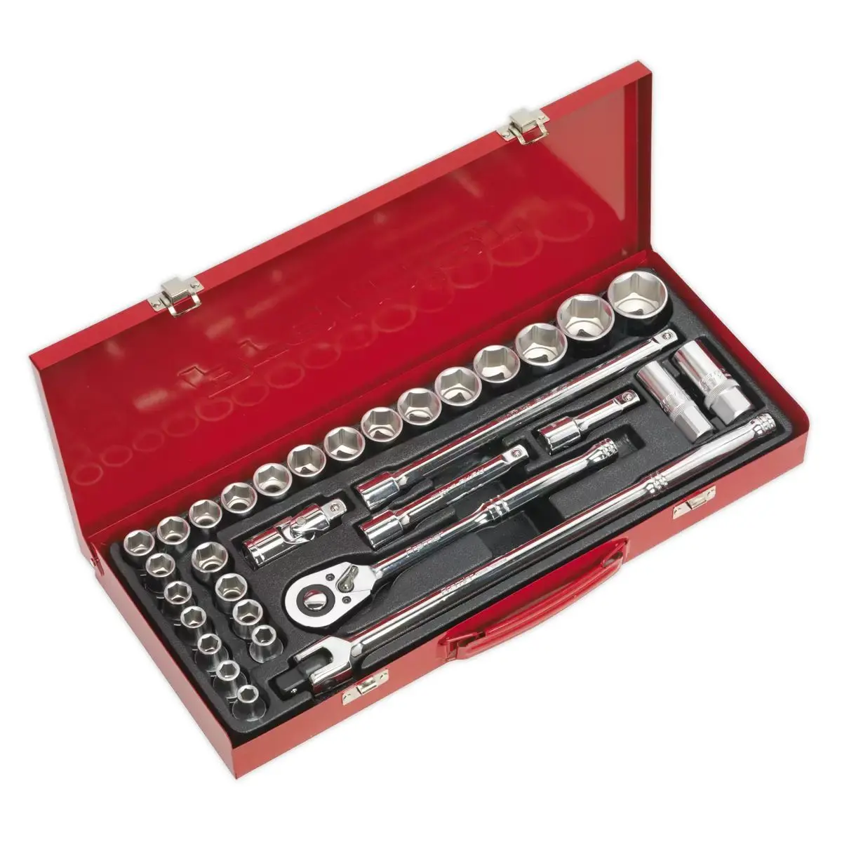 Sealey Ak693 Socket Set 32Pc 1/2"Sq Drive 1
