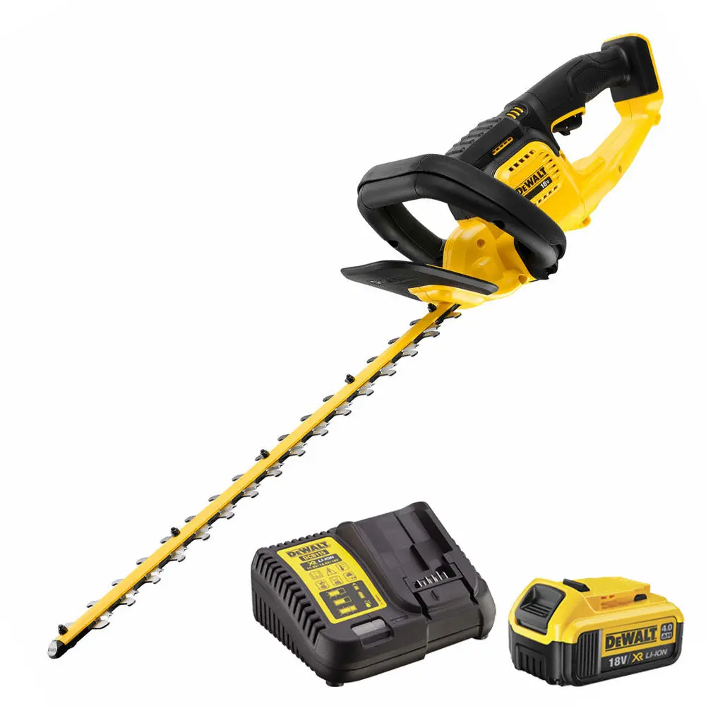 Dewalt Dcmht563n 18V Xr 550Mm Hedge Trimmer With 1 X 4.0Ah Battery & Charger 1