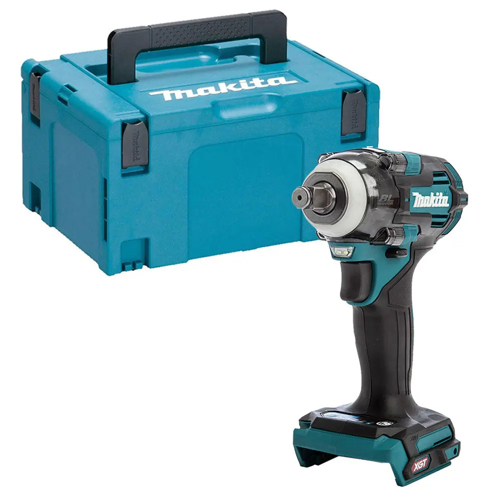 Makita Tw004gz 40V Max Xgt Brushless 1/2" Impact Wrench With Makpac Case 1