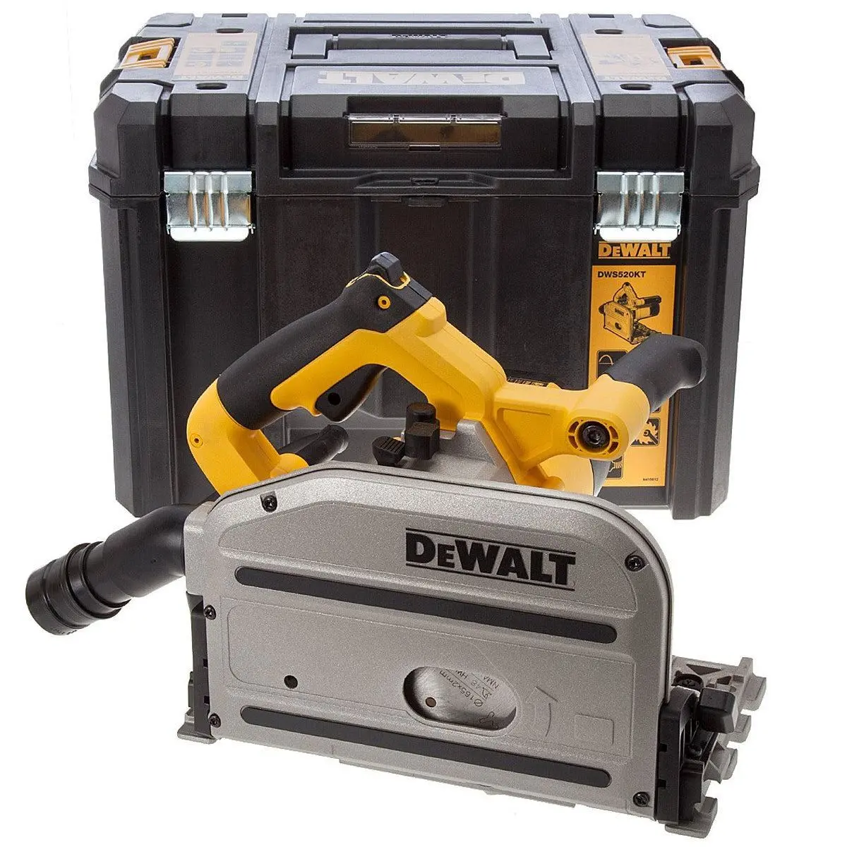 Dewalt Dws520ktl 165Mm Heavy-Duty Plunge Saw 1300W 110V - No Guide Rail 1