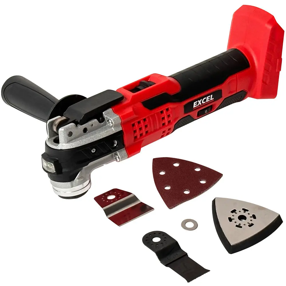 Excel 18V Oscillating Multi Tool Quick Release Blade (Battery & Charger Not Included) 1