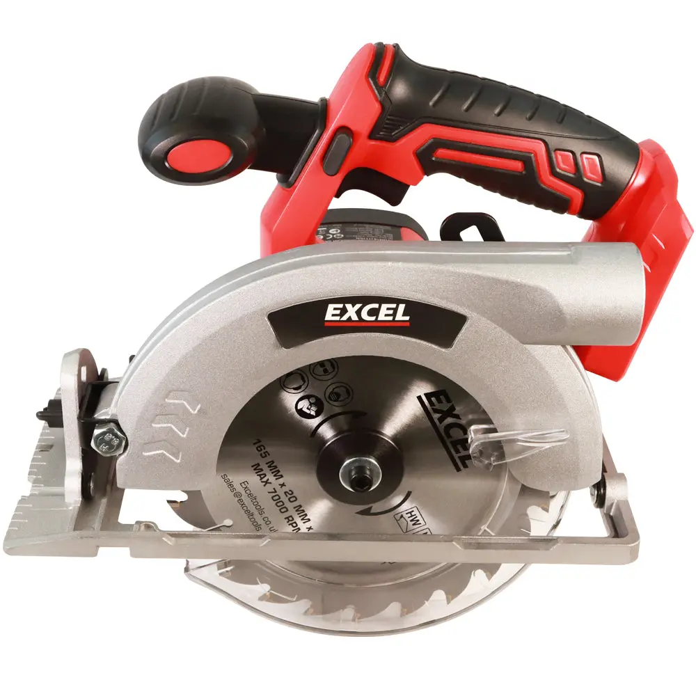 Excel 18V Cordless 165Mm Circular Saw Body Only (Battery & Charger Not Included) 2