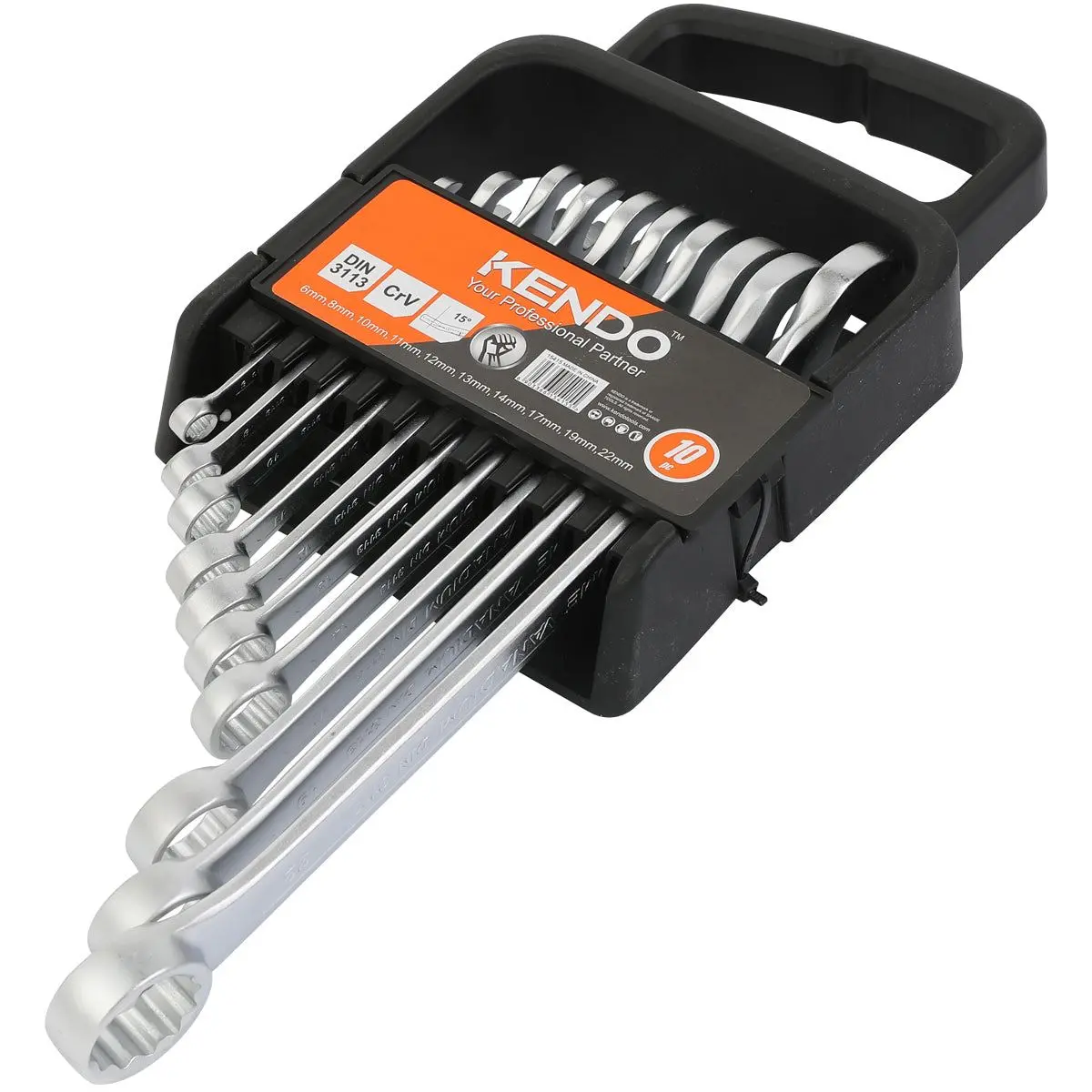 Kendo Combination Spanner Set 10 Piece 1