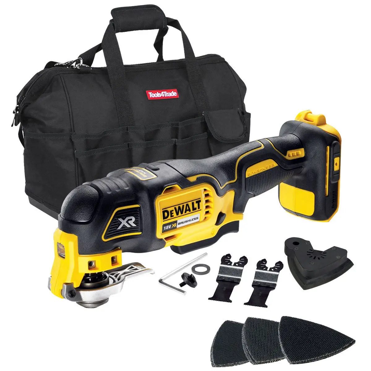Dewalt Dcs355n 18V Brushless Oscillating Multi-Tool With Bag 1