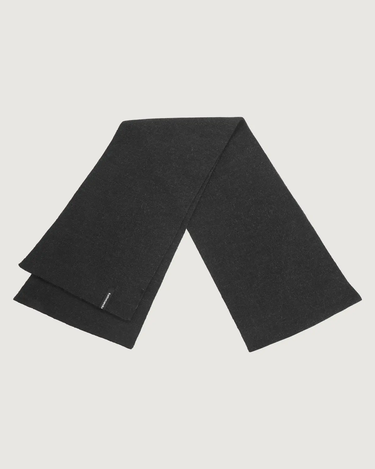 Merino Scarf - Black 1