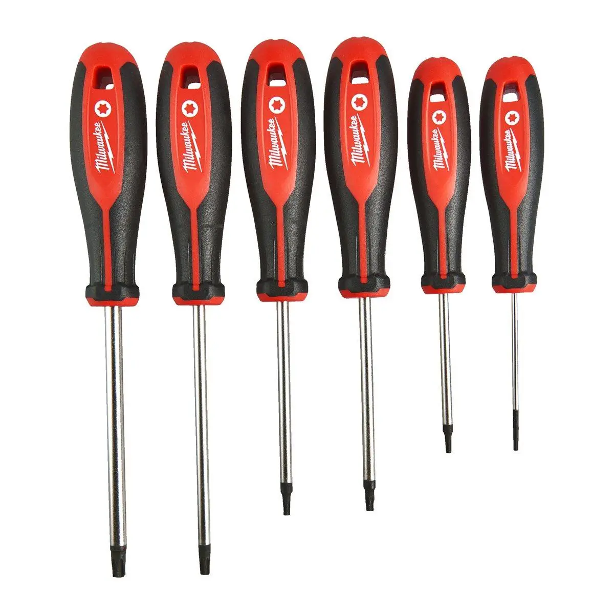 Milwaukee 6 Piece Tri-Lobe Torx Screwdriver Set 4932471809 1