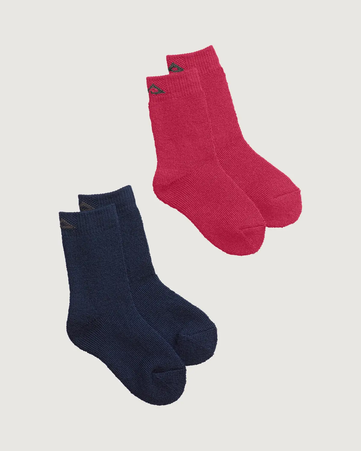 Thermo Kids' Unisex Socks 2Pk - Dark Blue/Raspberry 1