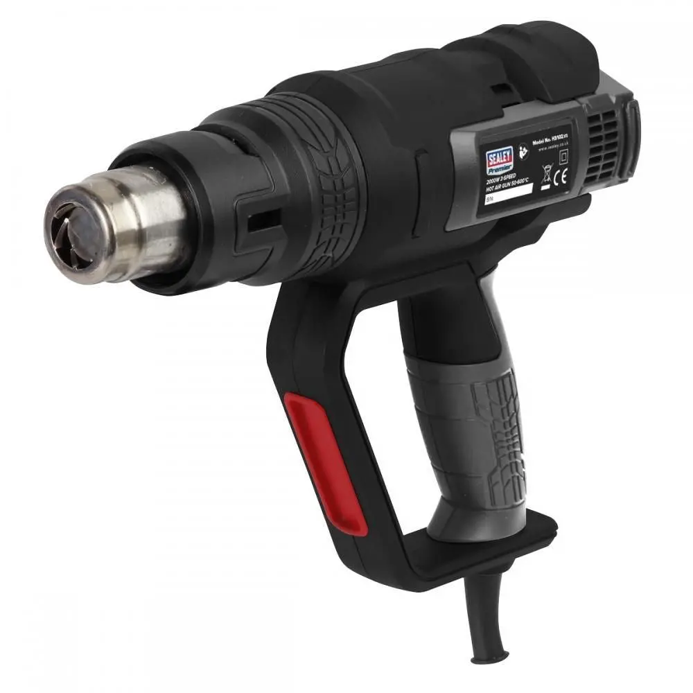 Sealey Hs102 3-Speed Hot Air Gun 50-600°C 230V/2000W 1