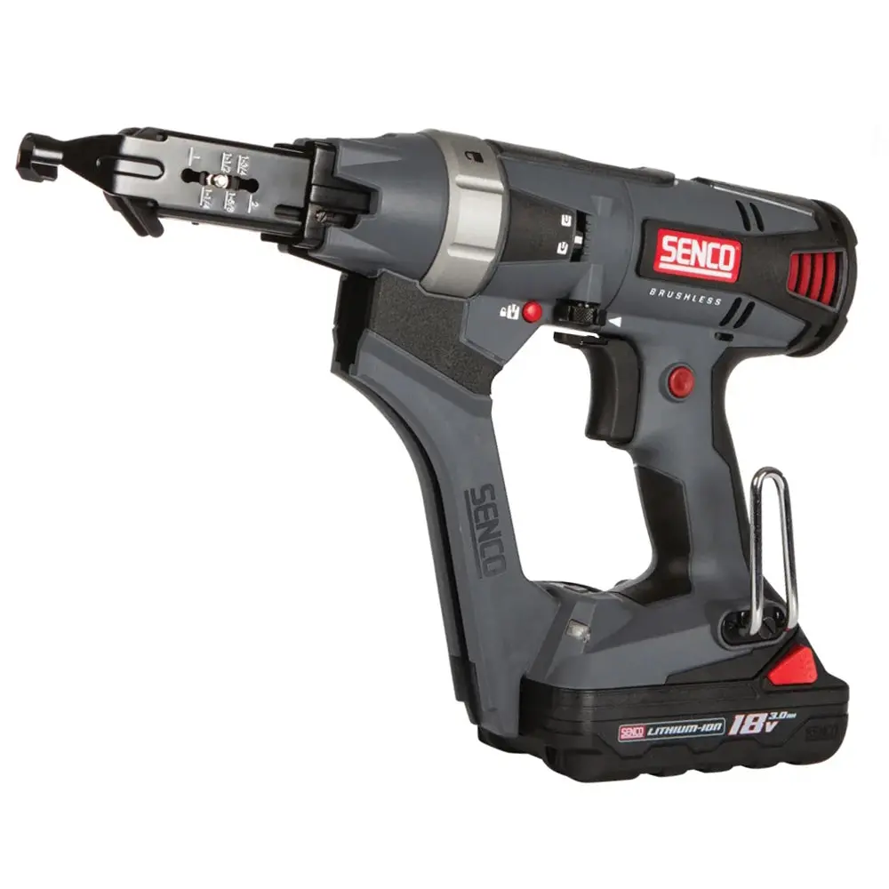 Senco 10A7001n Ds525-18V Duraspin Auto-Feed Screwdriver With 2 X 3.0Ah Batteries Charger 1