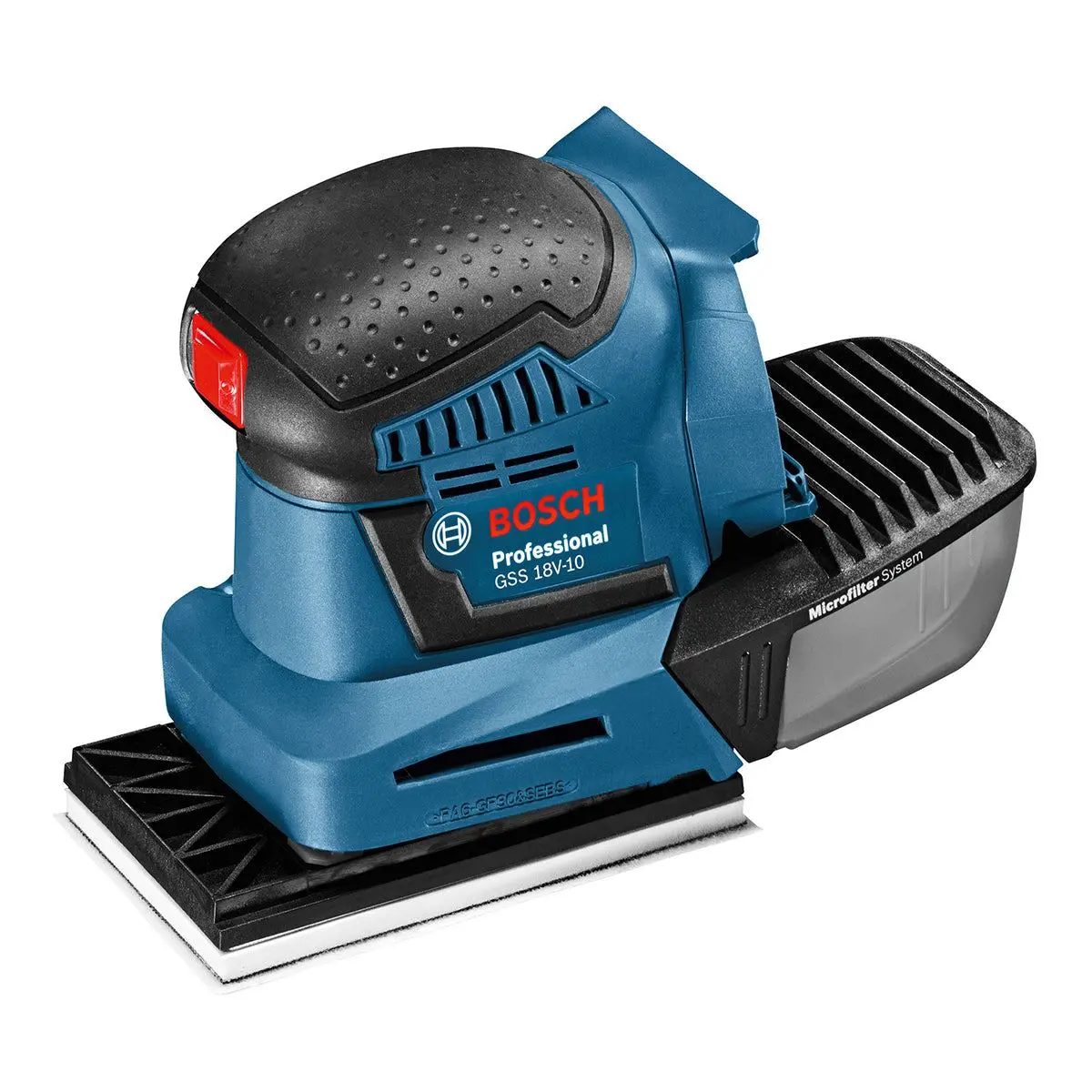 Bosch Gss 18V-10 Professional Orbital Sander Body Only For Efficient Sanding Power 06019D0200 1