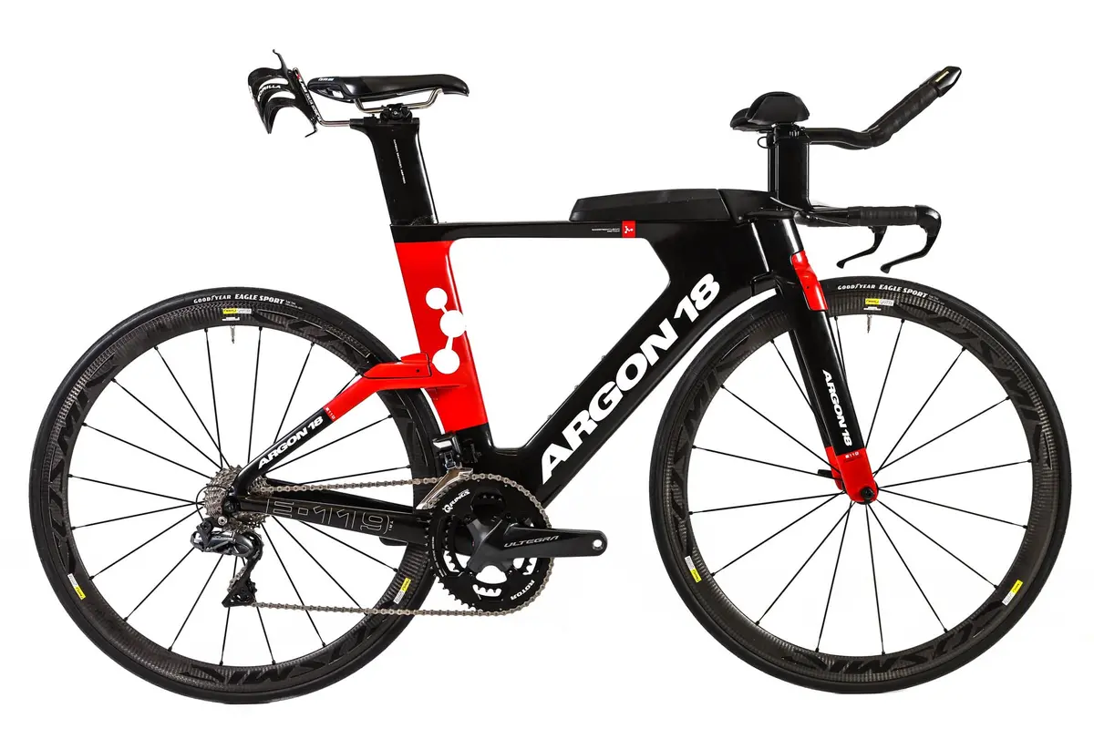 Argon 18 E-119 Tri Shimano Ultegra Di2 Tt Bike 2018, Size Medium 1